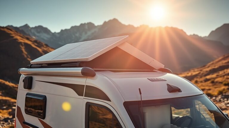 Duurzaam reizen met je camper: lithium accu’s en zonnepanelen